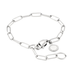 Cool Time Kids Armband; modernes individuell einstellbares Armband in der Farbe silber Produktbild