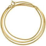 Liebeskind Berlin Armband bestehend aus einem goldenem Armreif und einer goldenen Schlangenkette im Layeringstyle; Produktbild