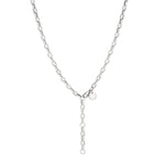 Liebeskind Berlin Halskette - The Nugget; glänzend polierte Kette in der Farbe silber Produktbild