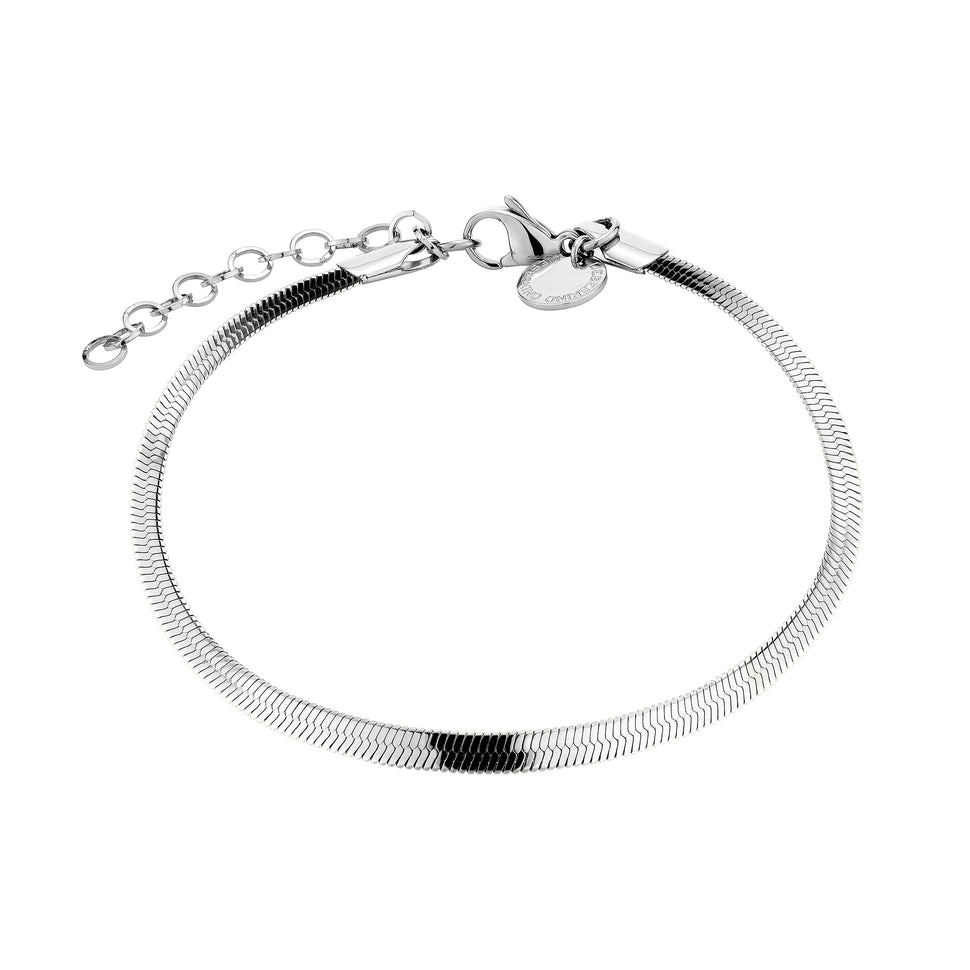 Liebeskind Berlin Armband; Sleek Chain in der Farbe silber Produktbild