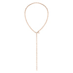 Liebeskind Berlin Halskette - The Nugget; individuell verstellbare glänzend polierte Kette in der Farbe roségold Zusatzbild