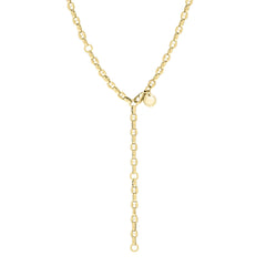 Liebeskind Berlin Halskette - The Nugget; individuell verstellbare glänzend polierte Kette in der Farbe gold Produktbild