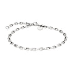 Liebeskind Berlin Fußkette - The Nugget; glänzend poliert in der Farbe silber Produktbild 