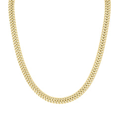 Liebeskind Berlin Halskette - The Woven; breite Kette in der Farbe gold Produktbild 
