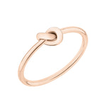 Liebeskind Berlin Ring - The Knot; mit Knotenstruktur in der Farbe roségold; Größe 54 Produktbild