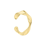 Liebeskind Berlin Ear Cuff im gedrehten Design in der Farbe gold Produktbild