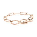 Liebeskind Berlin Armband bestehend aus einer roségoldenen Gliederkette mit einem T-Bar-Verschluss; Produktbild