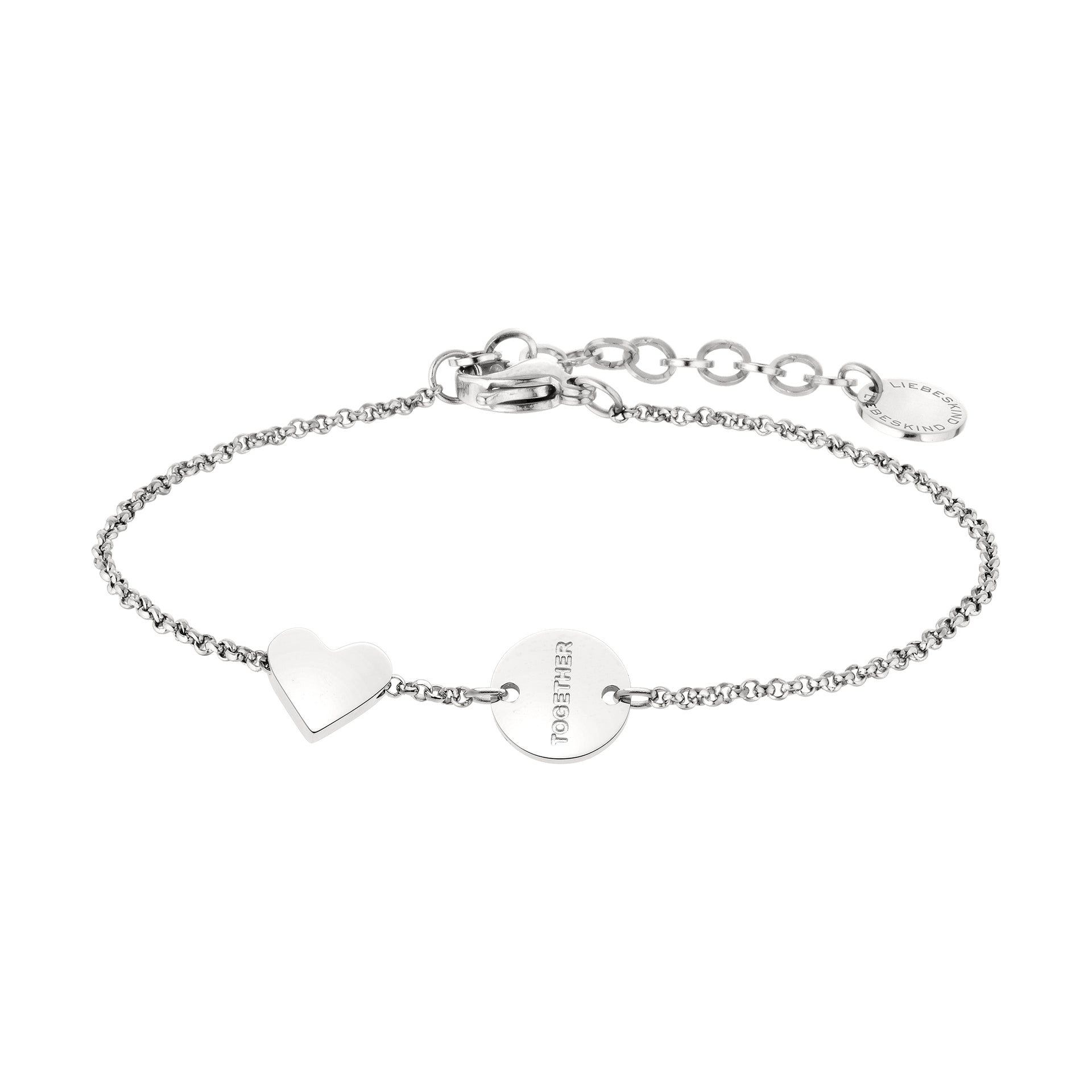 Liebeskind Berlin Bracciale in Tessuto Donna LJ 1797 B 21 con pendenti