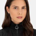 Liebeskind Berlin Creole bestehend aus einer silbernen Venezianerkette; Tragebild