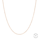 Liebeskind Berlin Halskette - Gold Collection; dezente individuell verstellbare Kugelkette in der Farbe roségold Produktbild