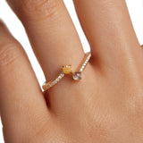 PDPaola Ring – Twisted Gems in 52