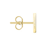 Liebeskind Berlin Ohrtsecker in Stäbchenform, in der Farbe gold; Seitenansicht