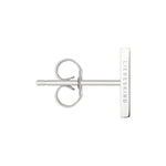 Liebeskind Berlin Ohrtsecker in Stäbchenform, in der Farbe silber; Seitenansicht