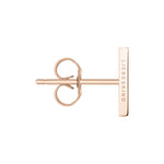 Liebeskind Berlin Ohrtsecker in Stäbchenform, in der Farbe roségold; Seitenansicht
