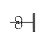 Liebeskind Berlin Ohrtsecker in Stäbchenform, in der Farbe schwarz; Seitenansicht