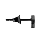 Liebeskind Berlin Ohrsetecker in Sternform, in der Farbe schwarz; Seitenansicht