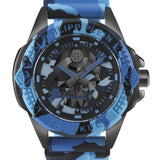 Philipp Plein Armbanduhr – The Blue Camouflage