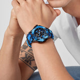 Philipp Plein Armbanduhr – The Blue Camouflage