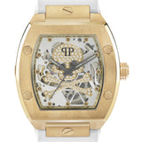 Philipp Plein Armbanduhr – The White Golden $keleton