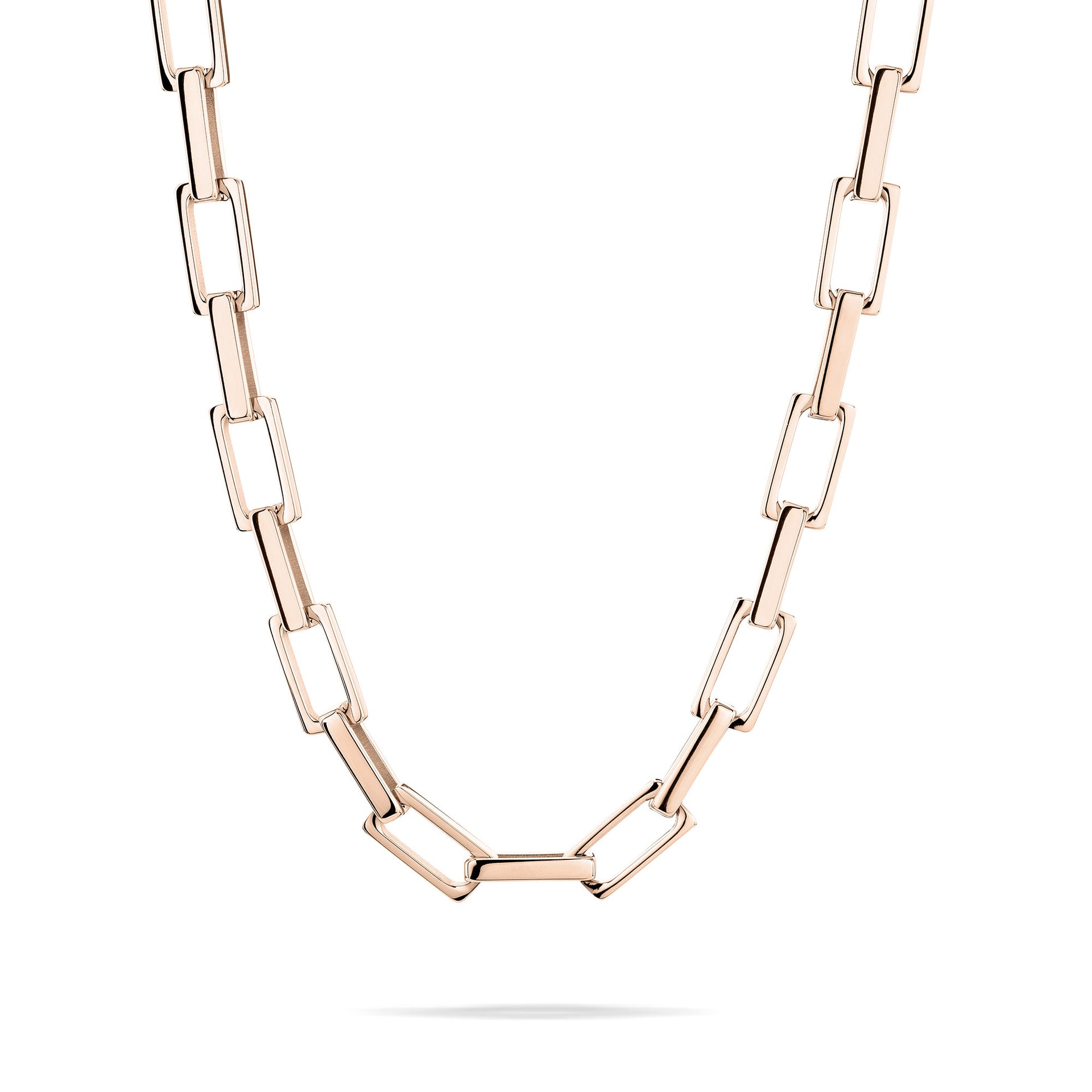 LIEBESKIND Berlin Halskette LJ 1633 N 55 aus Edelstahl in IP Gold