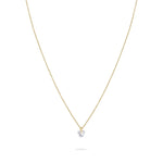 Tamaris Halskette - Be My Valentine; in der Farbe gold mit feiner Kette und herzförmig geschliffenen Zirkonia Produktbild