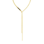 Liebeskind Berlin Halskette; Y-Schlangenkette in der Farbe gold Produktbild