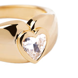 PDPaola Ring – The wide Heart in 52