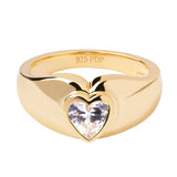 PDPaola Ring – The wide Heart in 52