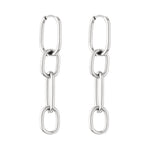 Liebeskind Berlin Creole mit variablen Anhängern in der Farbe silber Produktbild