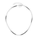 Liebeskind Berlin Halskette mit Schlangenkette in der Farbe silber Zusatzbild