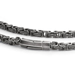 Fynch-Hatton Halskette - Königskette in der Farbe grau; Zusatzbild