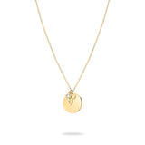 Die Tamaris Halskette - Flower von Tamaris hat eine goldene Kette mit einem runden Blumenanhänger und funkelnden Steinchen für einen zarten, eleganten Look.