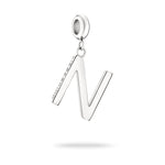 Liebeskind Berlin Charm in N-Form in der Farbe silber Produktbild