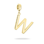 Liebeskind Berlin Charm in W-Form in der Farbe gold Produktbild