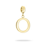 Liebeskind Berlin Charm in O-Form in der Farbe gold Produktbild