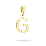 Liebeskind Berlin Charm in G-Form in der Farbe gold Produktbild