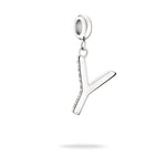 Liebeskind Berlin Charm in Y-Form in der Farbe silber Produktbild
