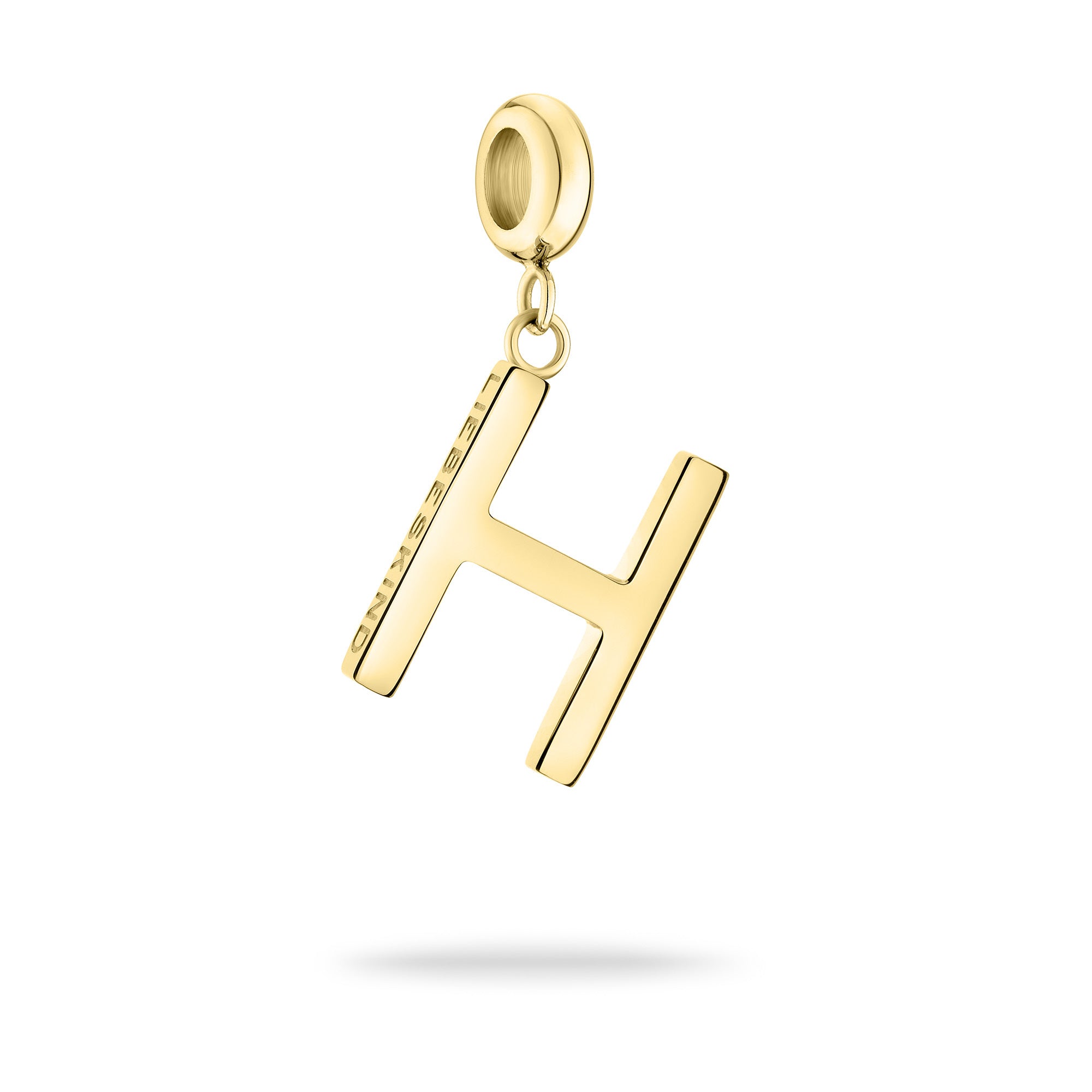 Liebeskind Berlin Charm in H-Form in der Farbe gold Produktbild