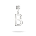 Liebeskind Berlin Charm in B-Form in der Farbe silber Produktbild