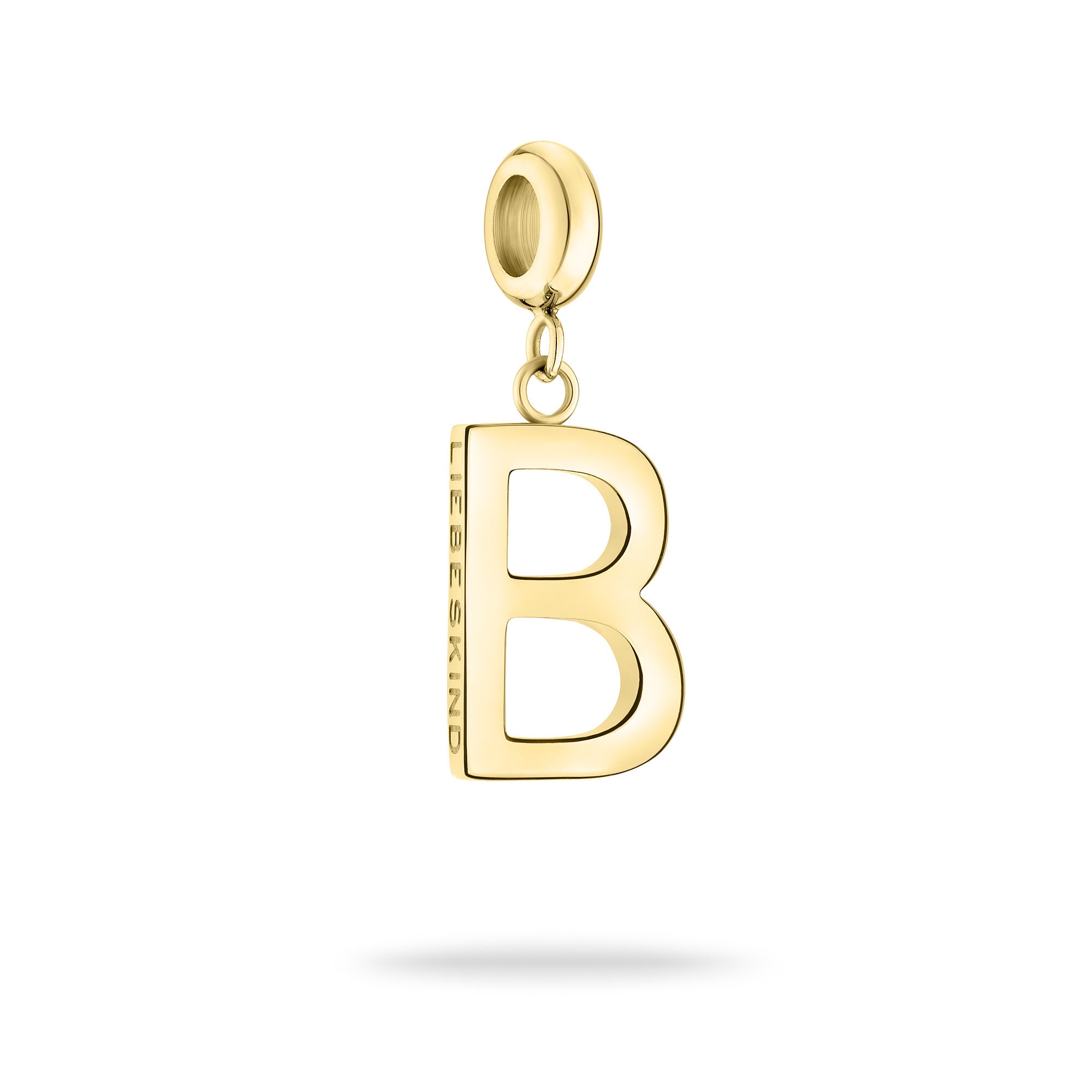 Liebeskind Berlin Charm in B-Form in der Farbe gold Produktbild