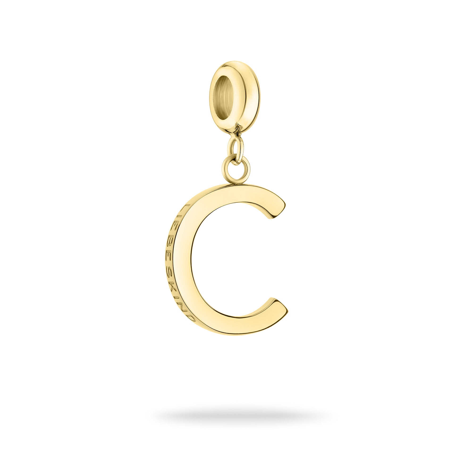 Liebeskind Berlin Charm in C-Form in der Farbe gold Produktbild