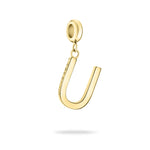 Liebeskind Berlin Charm in U-Form in der Farbe gold Produktbild