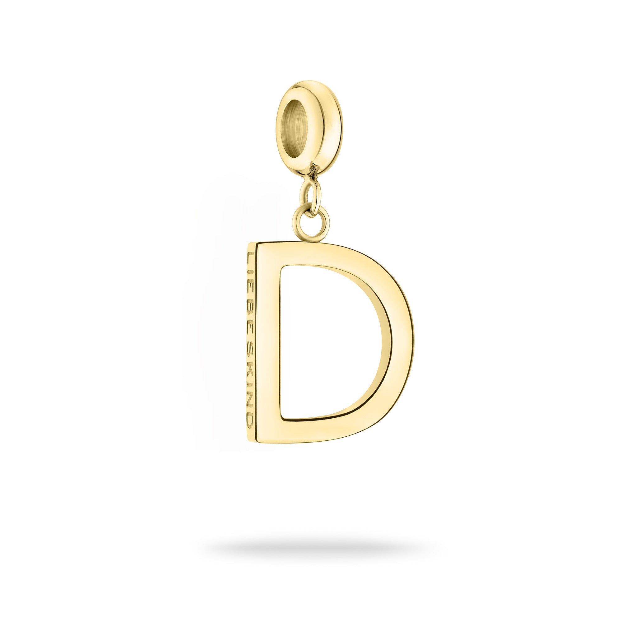 Liebeskind Berlin Charm in D-Form in der Farbe gold Produktbild