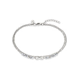 s.Oliver Fußkette - Infinity Beads