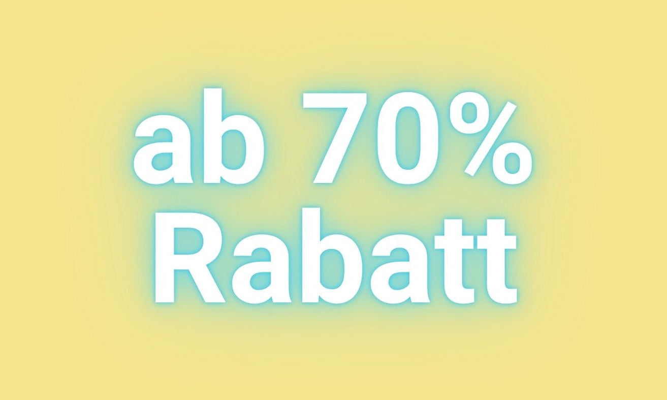 ab 70% Rabatt