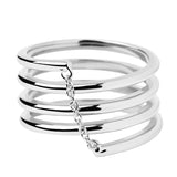 PDPaola Ring – Spiral Ring mit Detail in 56