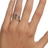 PDPaola Ring – Spiral Ring mit Detail in 52