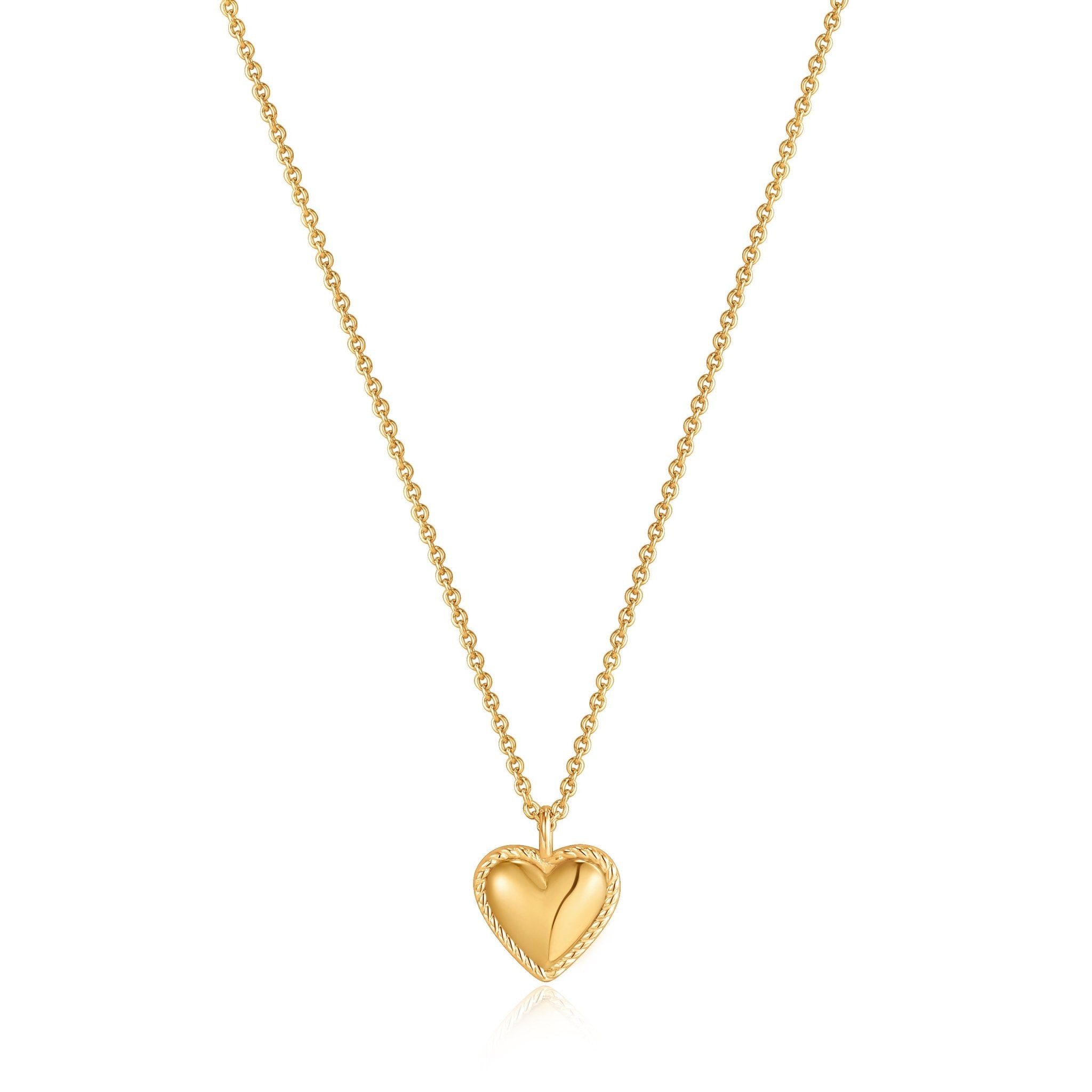 Ania Haie Halskette – Rope Heart Pendant - Cool | Time
