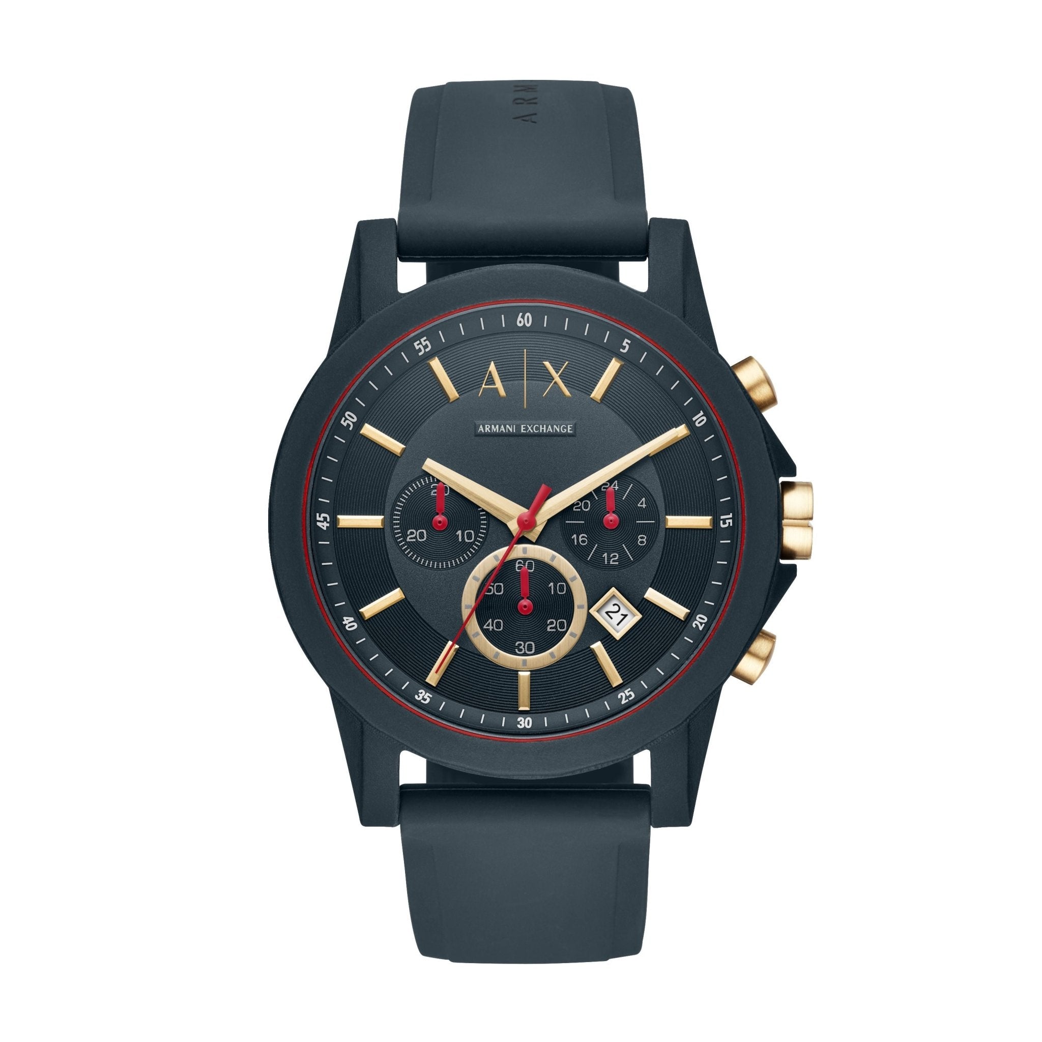 Armani Exchange Armbanduhr – The Chronograph with Golden Details - Cool | Time