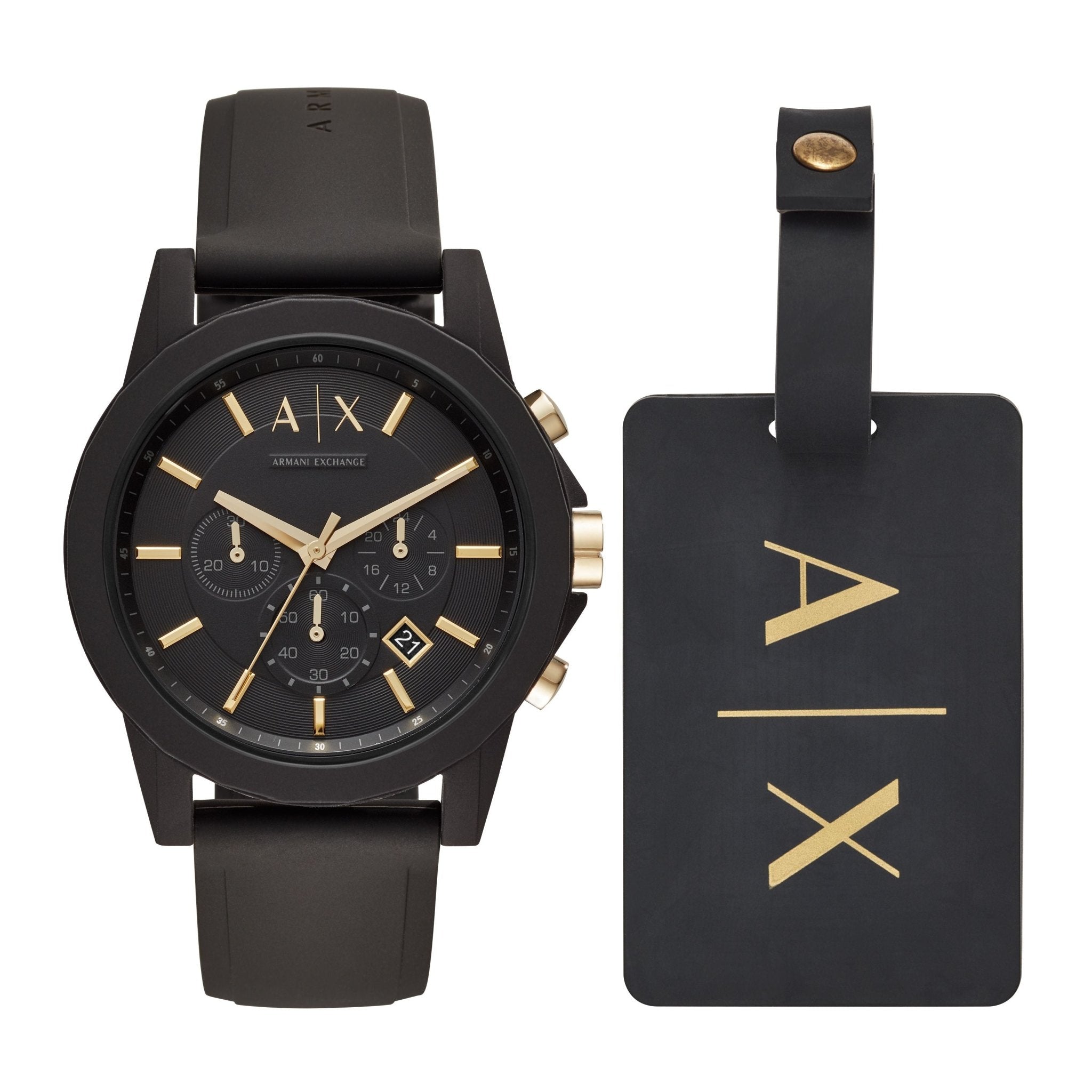 Armani Exchange Armbanduhr – The Chronograph with Golden Details - Cool | Time